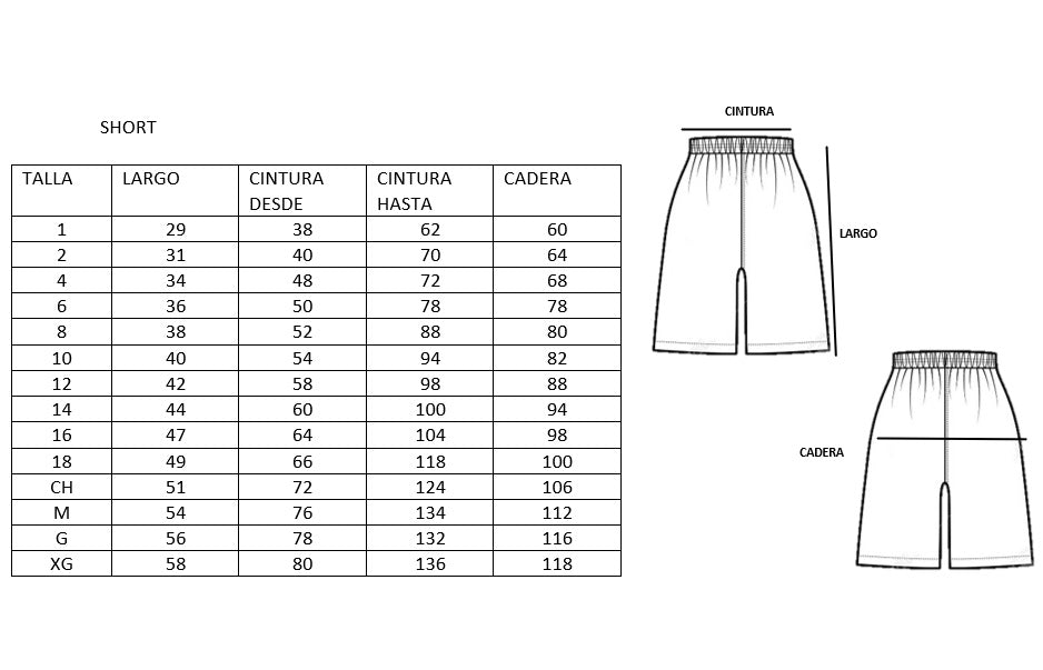 SAN AGUSTIN SHORT